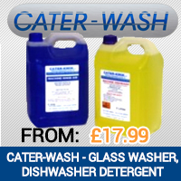 4 x 5L Machine Glasswash, Dishwash & Rinse Aid **