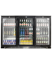 Cater-Cool CK0503LED Commercial Triple Hinged Door Bottle Cooler with LED Lighting