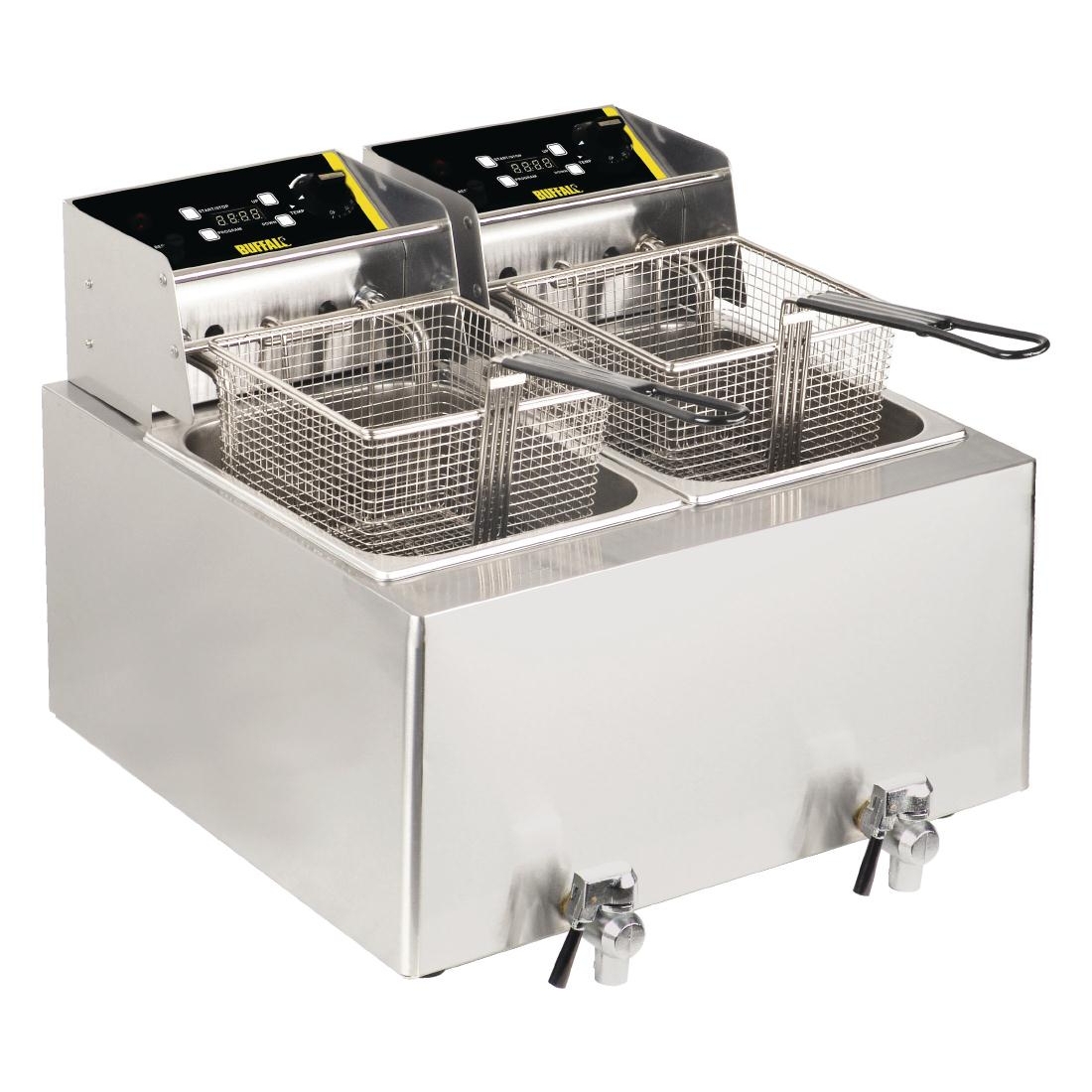 Buffalo GH127 Double Tank Countertop Fryer 2x8 Litre