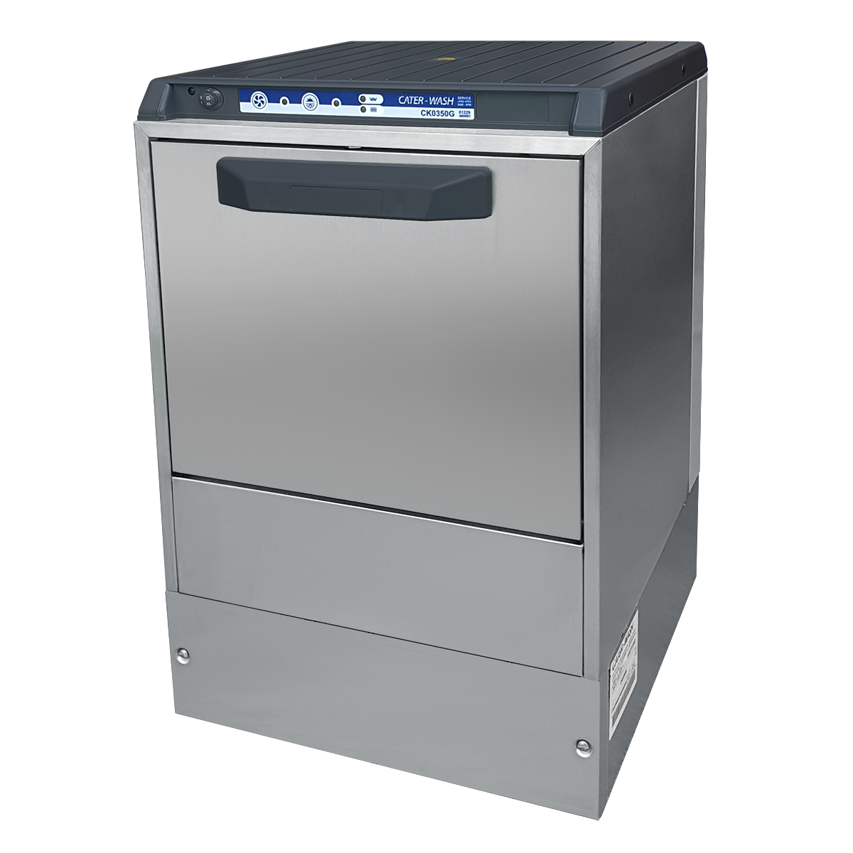 Cater-Wash Jolly 350mm Glasswashers with Gravity Waste & Detergent Pump - CK0243