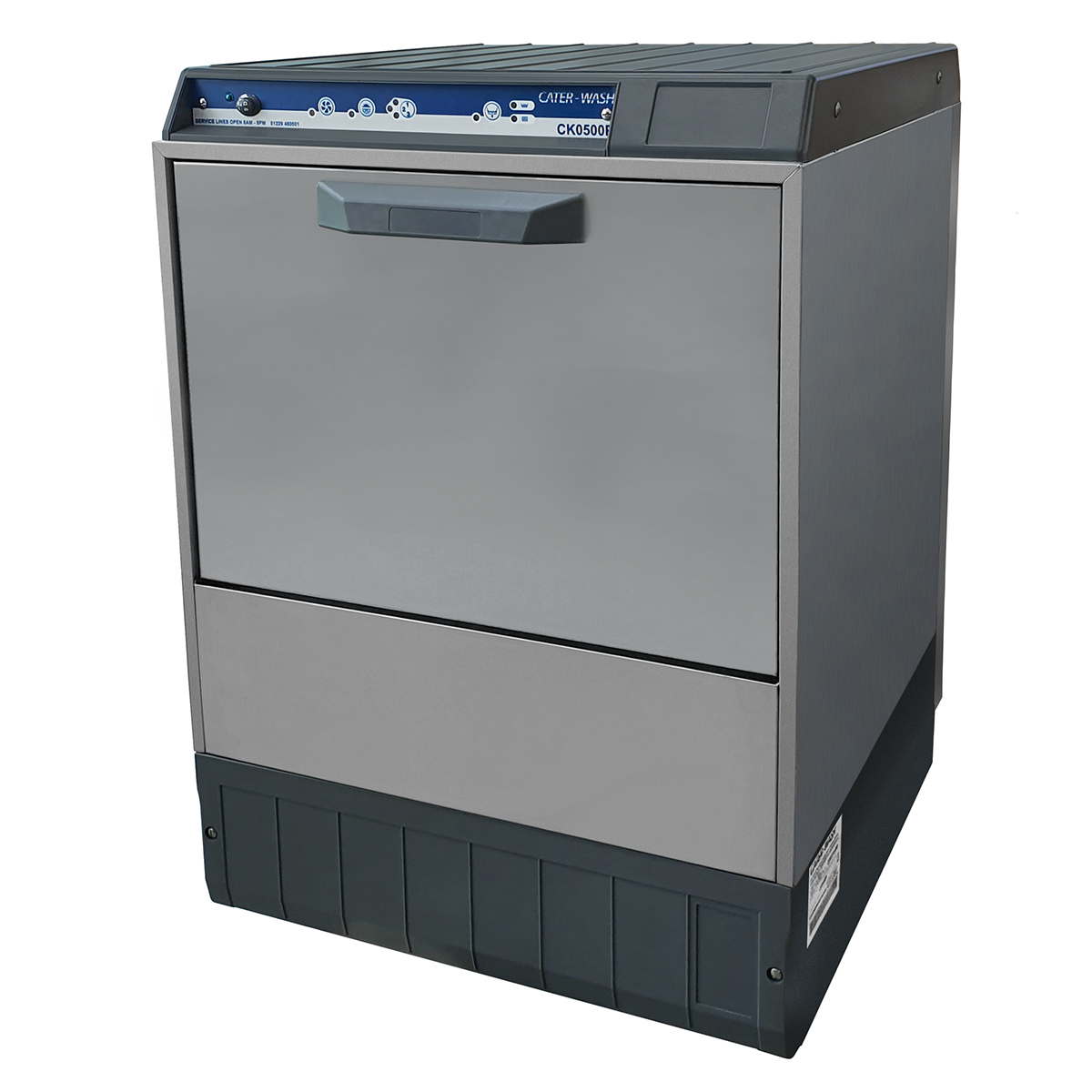 Cater-Wash Jolly 500mm Glasswasher with Drain Pump & Detergent Pump - CK0500P