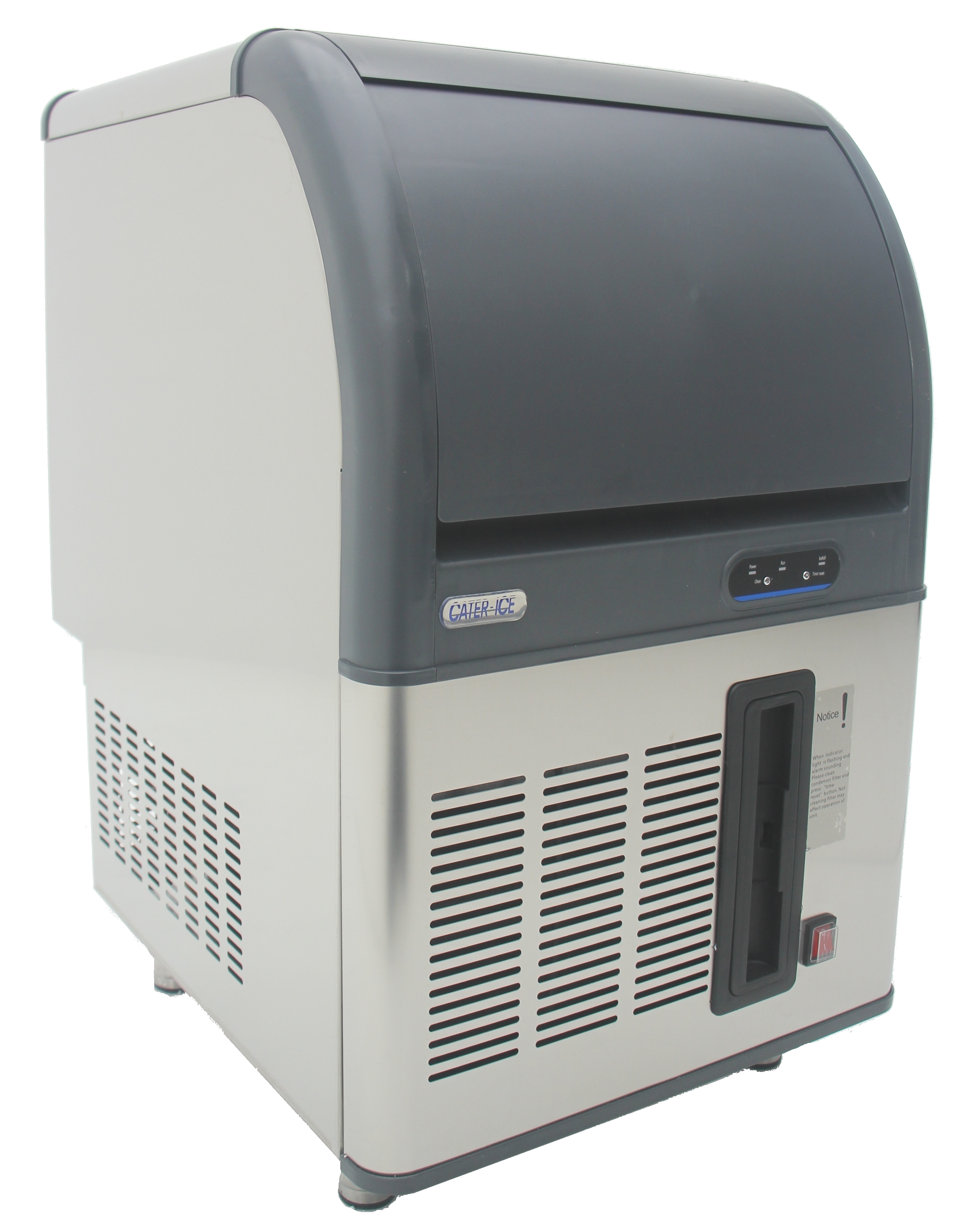 Cater-Ice CK4040 Commercial Self Contained Ice Machine - 45kg/24hr Production & 17kg Bin - 2 YEAR WARRANTY