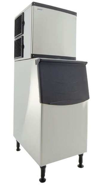 Cater-Ice CK41600 Commercial Modular Ice Machine - 160kg/24hr Production & 90kg Storage Bin - FREE WASTE PUMP