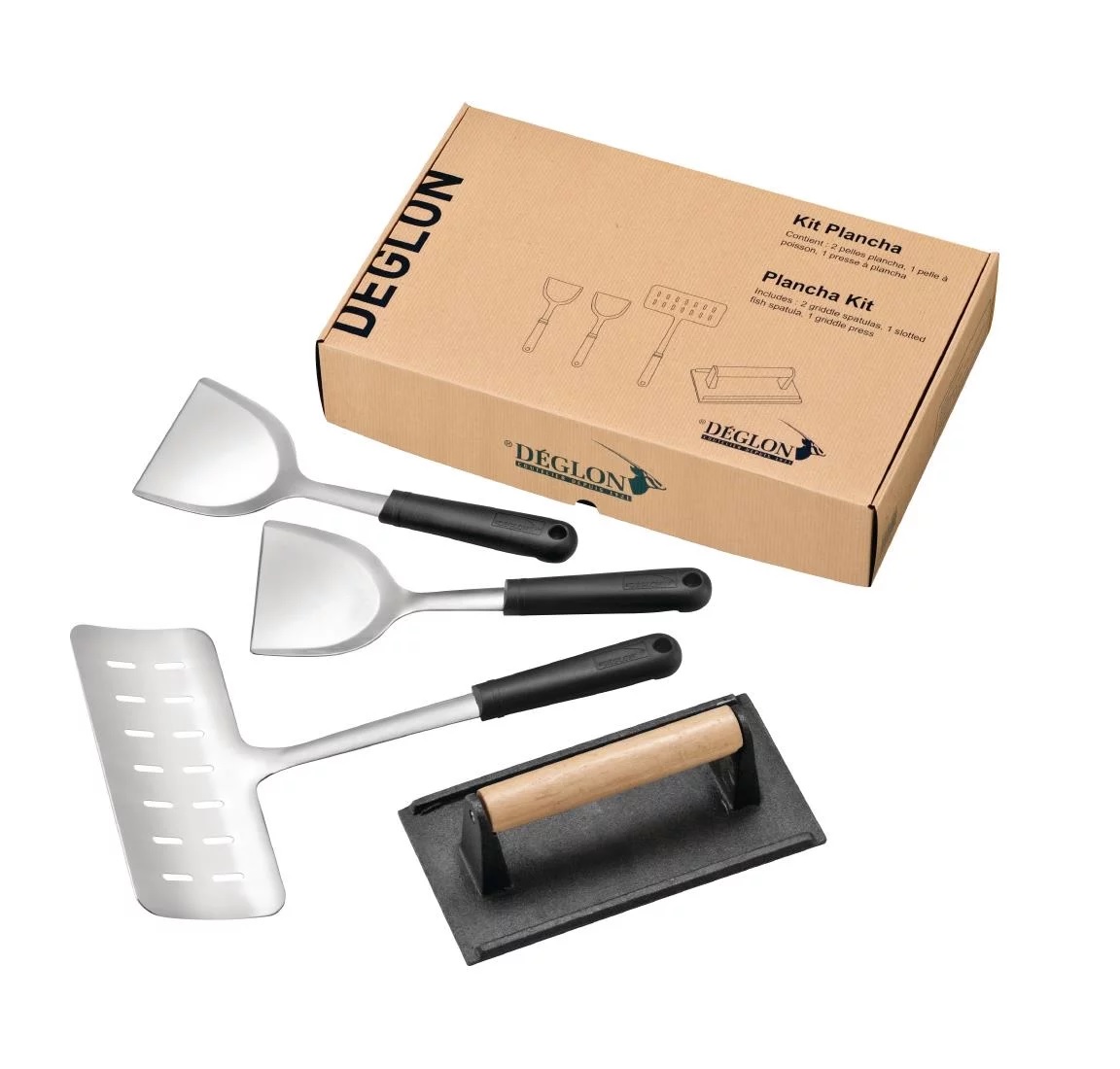 DELGON 4 PIECE PLANCHA KIT CR050