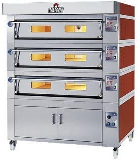 Italforni ES12-3 Wide Triple Deck Heavy Duty Electric Pizza Oven
