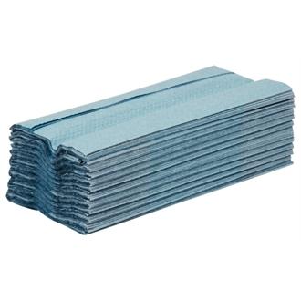 Jantex GD832 Blue C-Fold Hand Towels (Pack of 15)