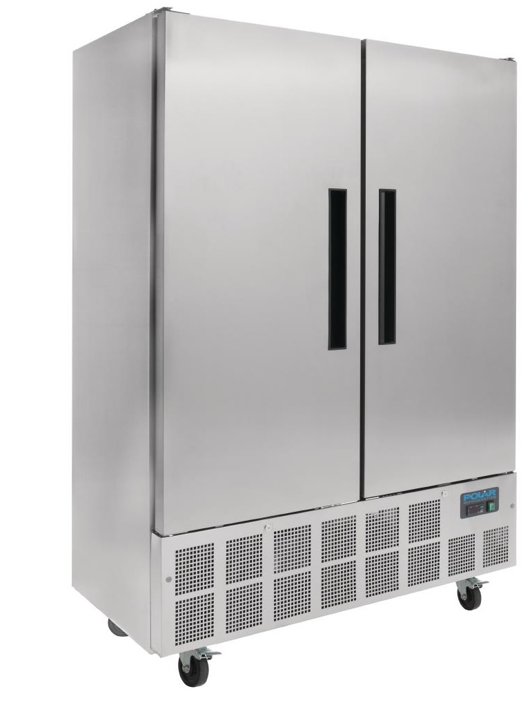 Polar GD879 Stainless Steel Commercial Slim Fridge (G-Series)