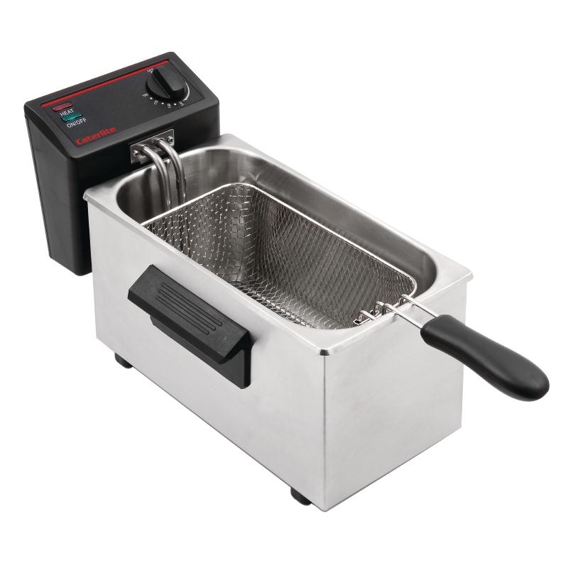 Caterlite GG198 Light Duty Single Tank Countertop Fryer