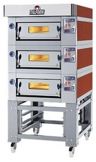 Italforni LSB-3 Narrow Triple Deck  Heavy Duty Electric Pizza Oven