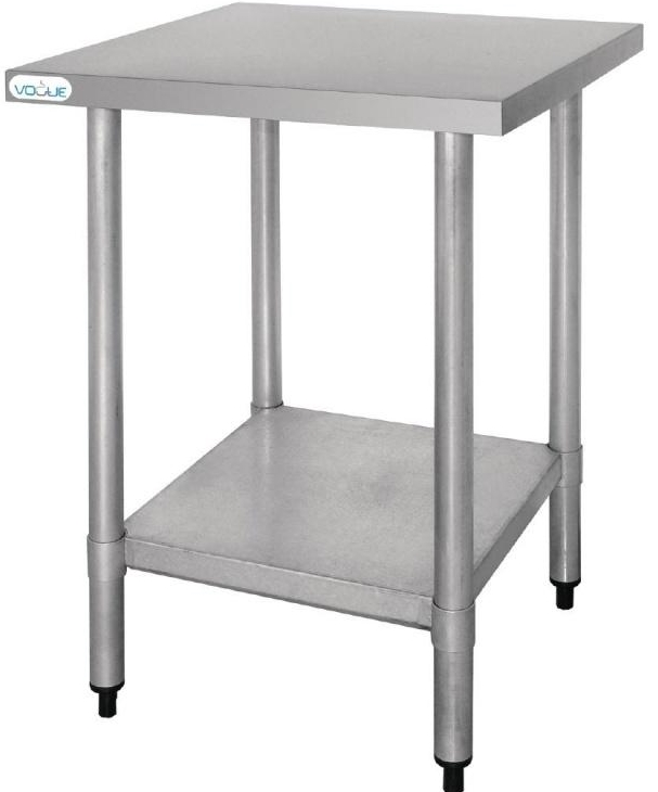 Vogue T389 Stainless Steel Table Without Upstand