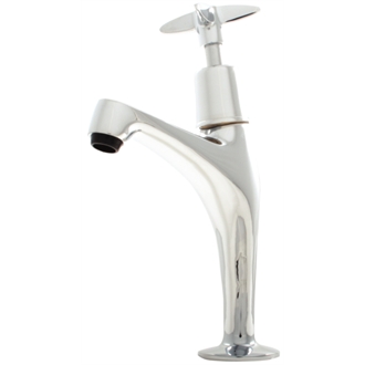 Y572 Vogue Basin Pillar Cross-Head Sink Taps